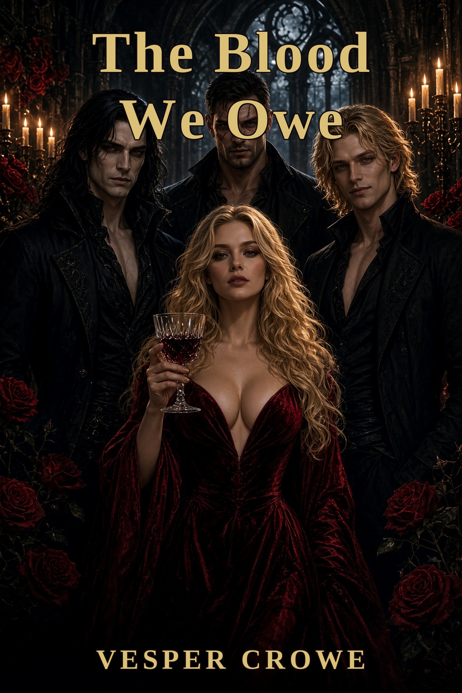 Cover of The Blood We Owe by Vesper Crowe