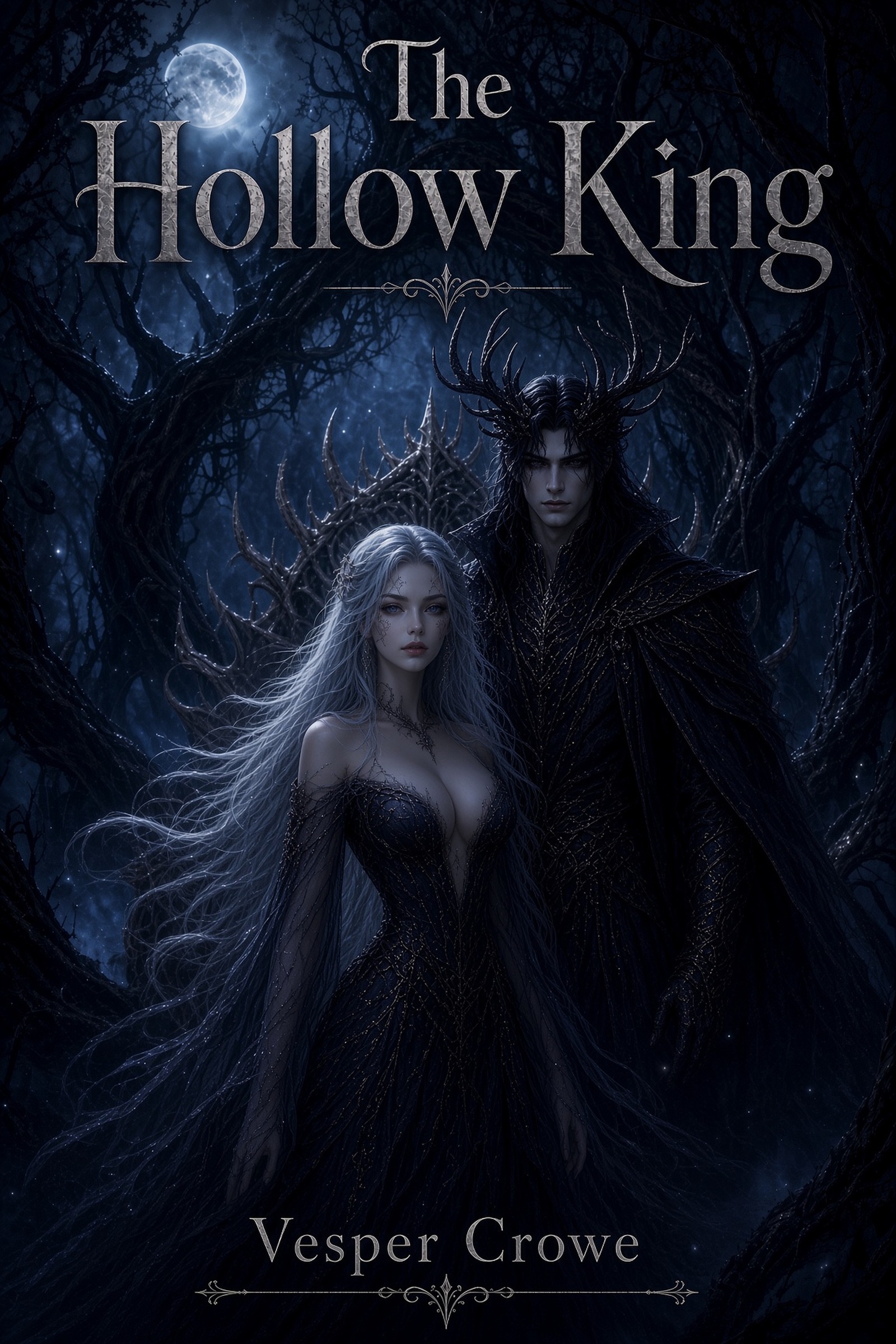 Cover of The Hollow King by Vesper Crowe